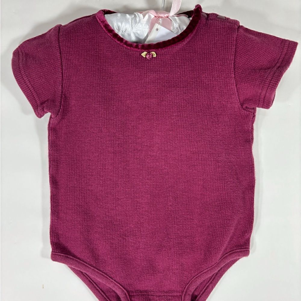Burgundy bodysuit 18 month